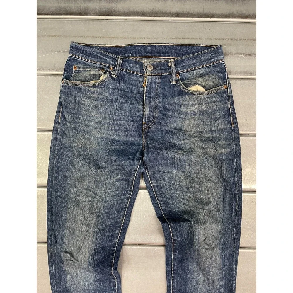 Levis 511 Jeans Mens 31X32‎ Blue Medium Wash Denim Slim Straight Leg
